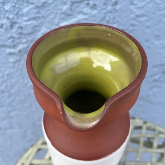 Jaap Ravelli Dutch Art Pottery Pitcher Vase Ravelli 124 minaimlist ceramics - Picture 6 of 11